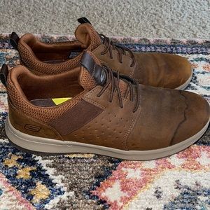 Sketchers Delson-Axton Men’s Leather Sneaker size 11 NWOT